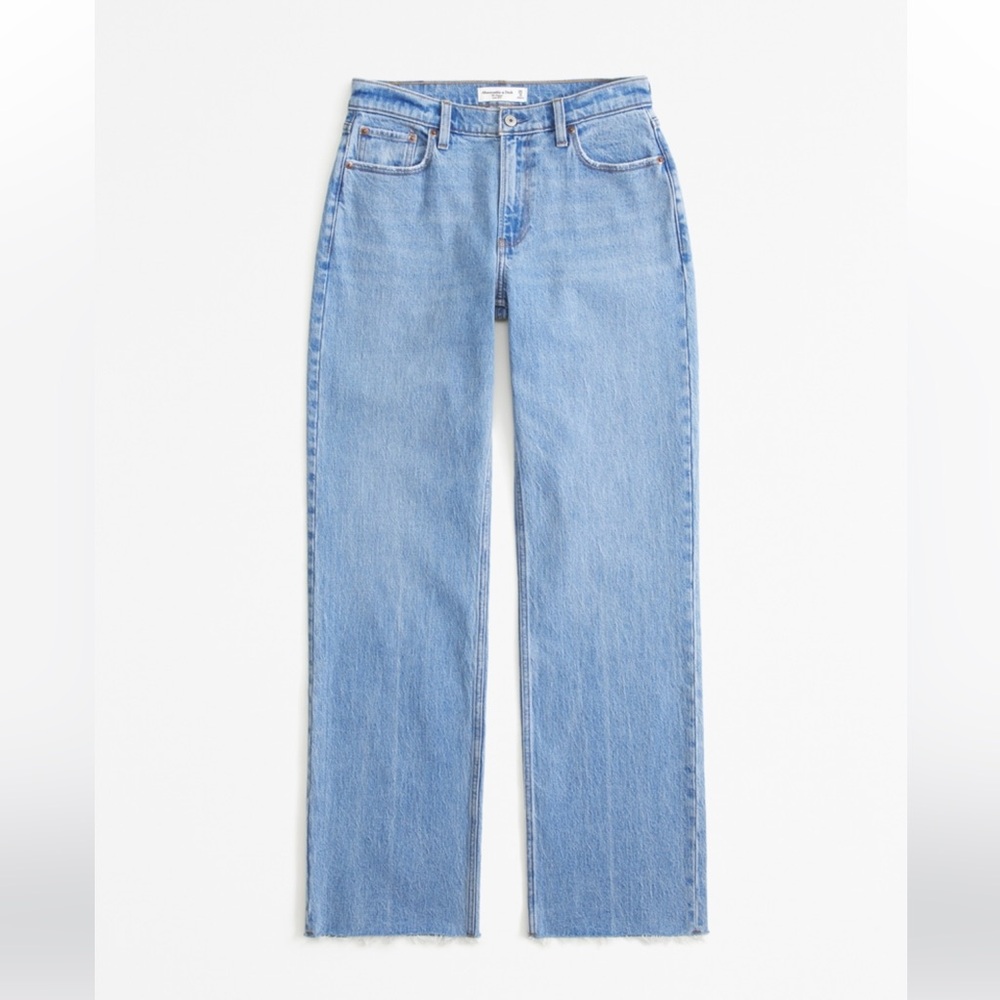 Abercrombie & Fitch Low Rise Baggy Jeans